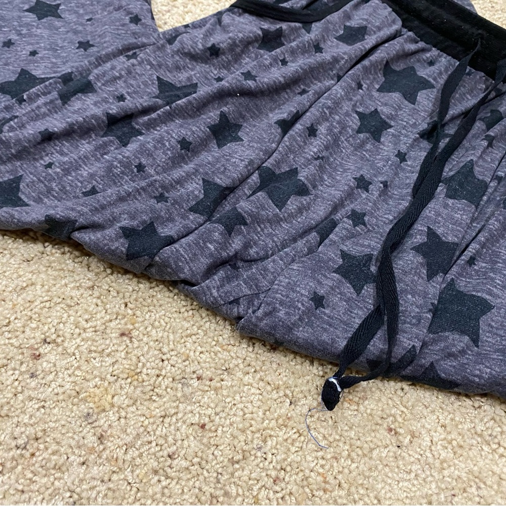 Star Patterned Lounge Pants-277 - Picture 2 of 3